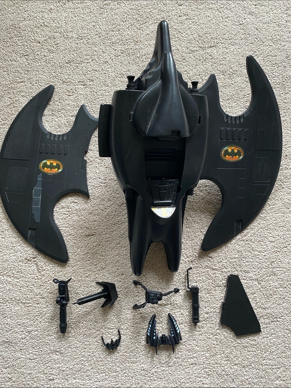 Vintage 1989 DC Batman Batwing